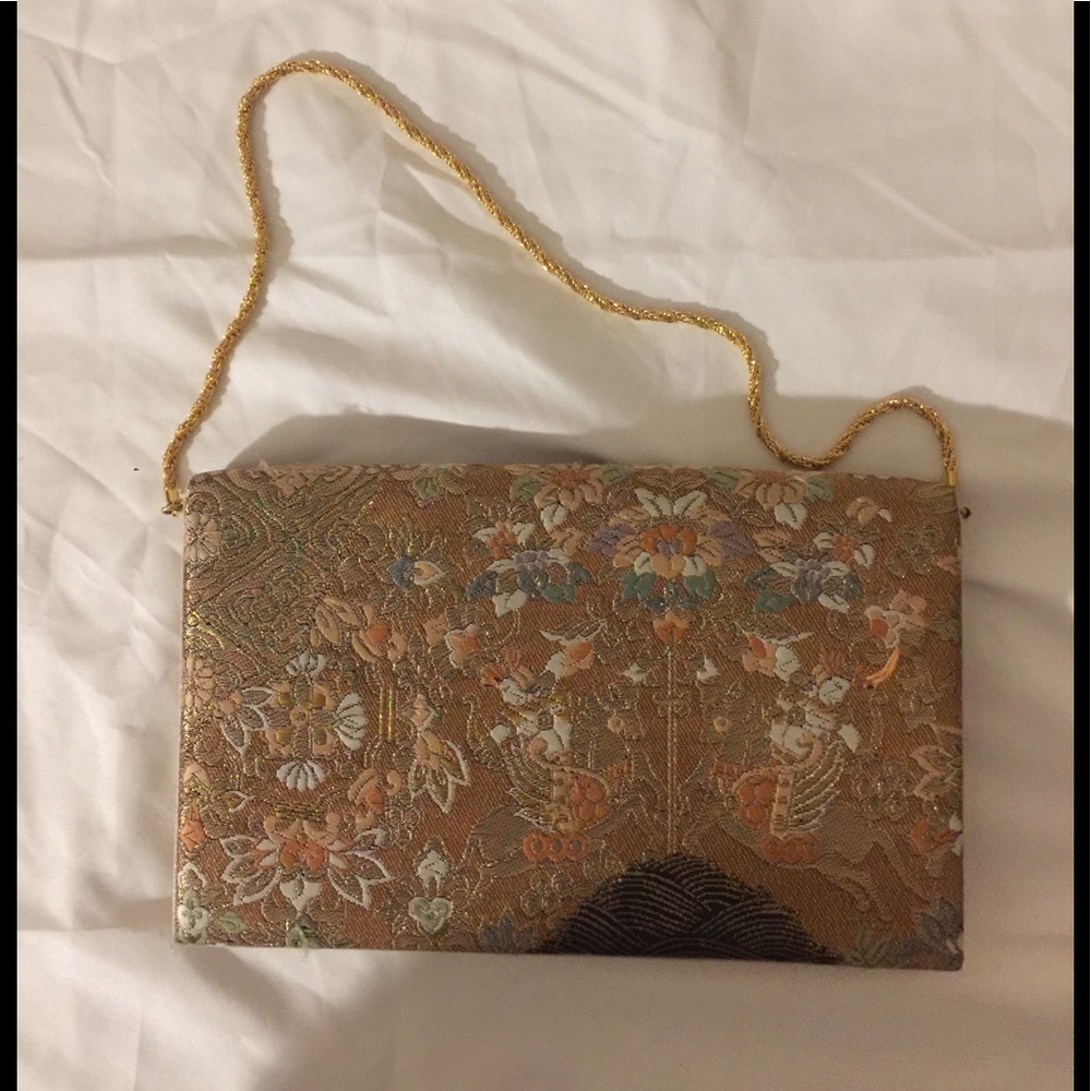 Vintage purse SILK